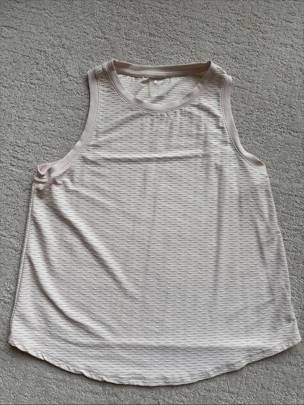 Calia Light Pink Sleeveless Top